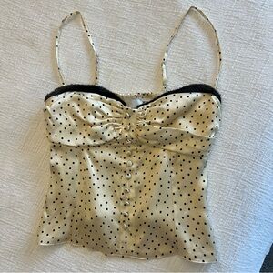 Reformation Ursula Silk Top